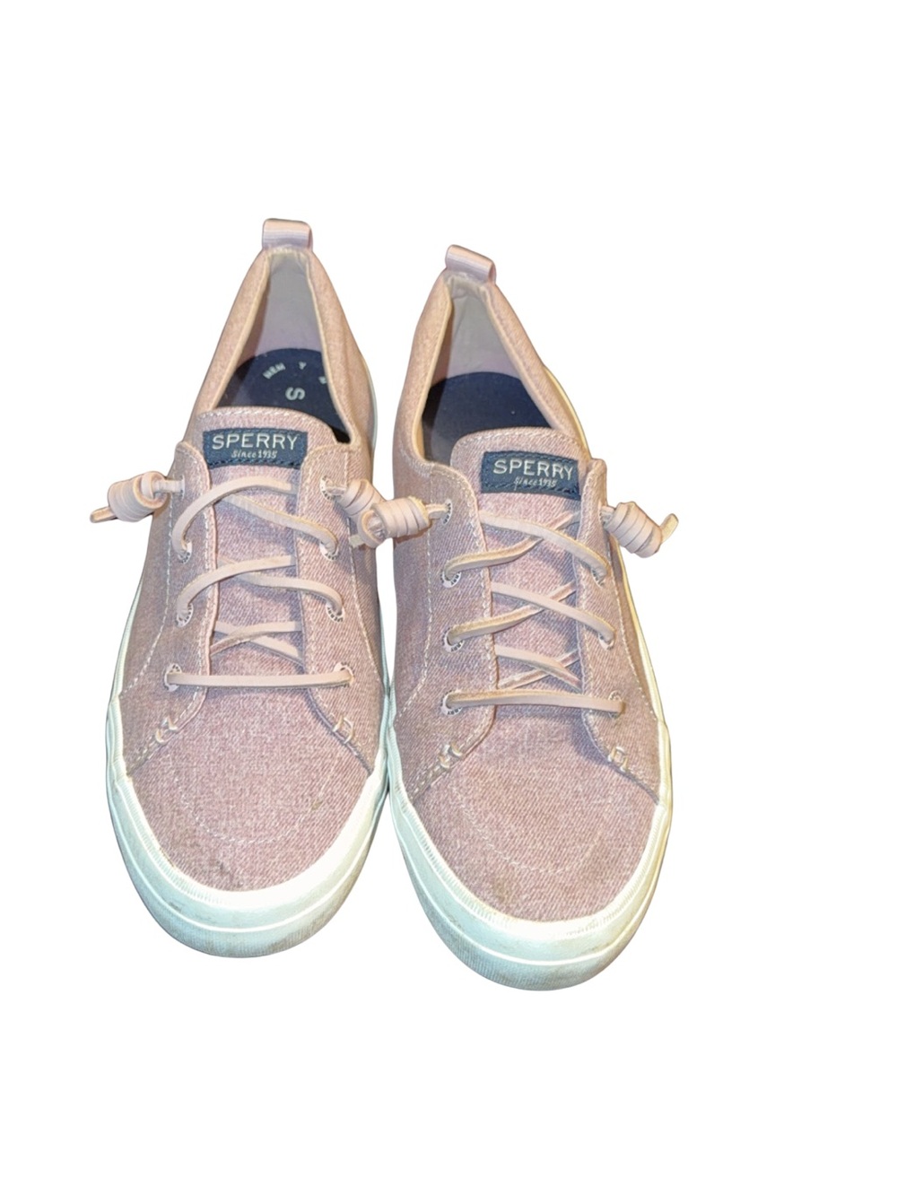 Sperry Purple Canvas Low-Top Sneakers